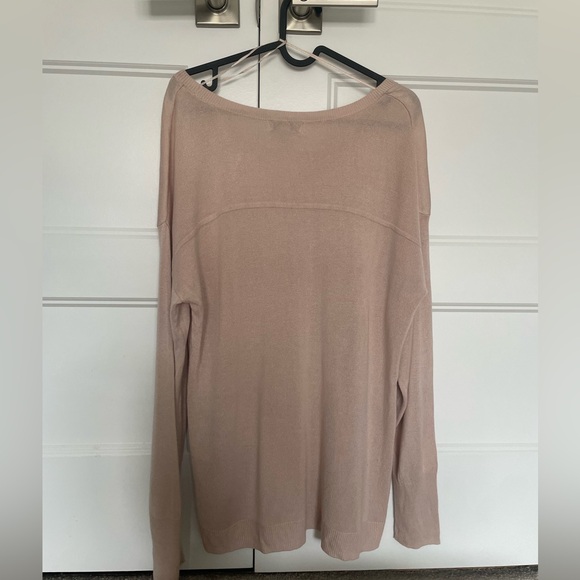 Light Pink Calvin Klein Logo Sweater - Picture 7 of 7